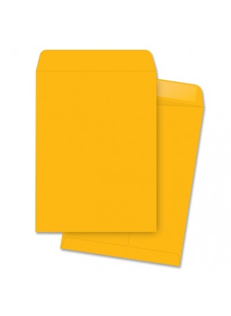 Envelopes Catalog - 10" x 15" - 28 lb - Gummed - Kraft - 250/Box - Brown Kraft - bsn42115